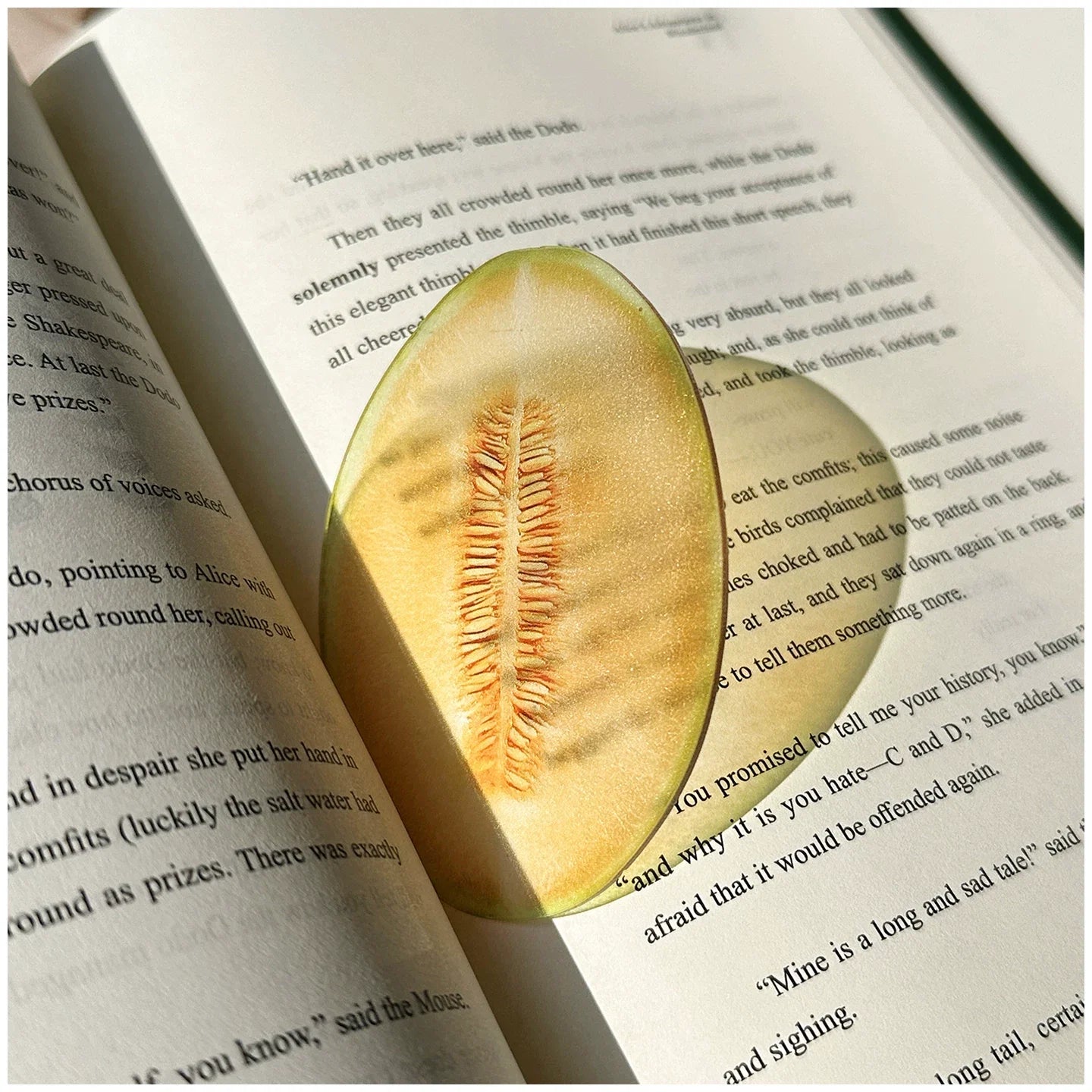 fruit acrylic bookmarks