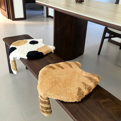 cat shaped chair cushion