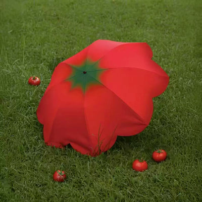 fresh tomato umbrella