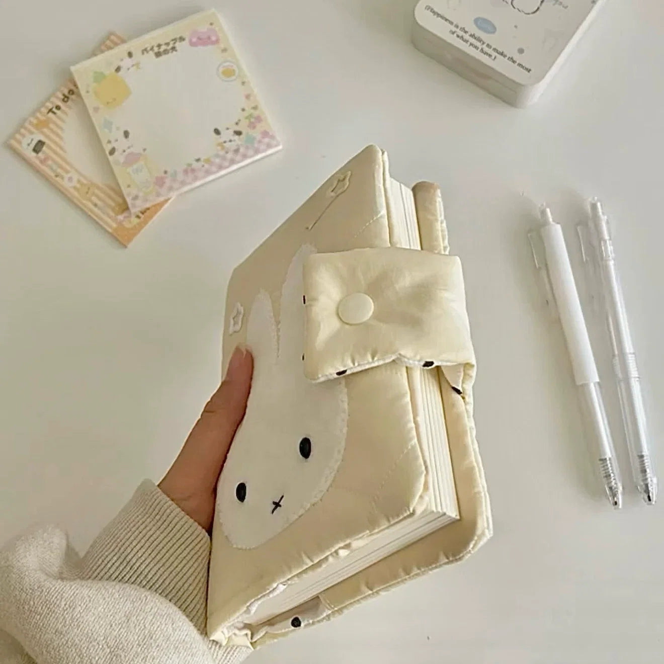 miffy quilted notebook cover a6