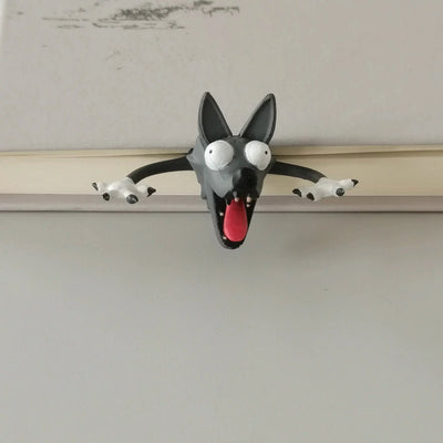 ouch! wolf bookmark 🐺📖