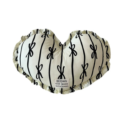 heart coquette pillows