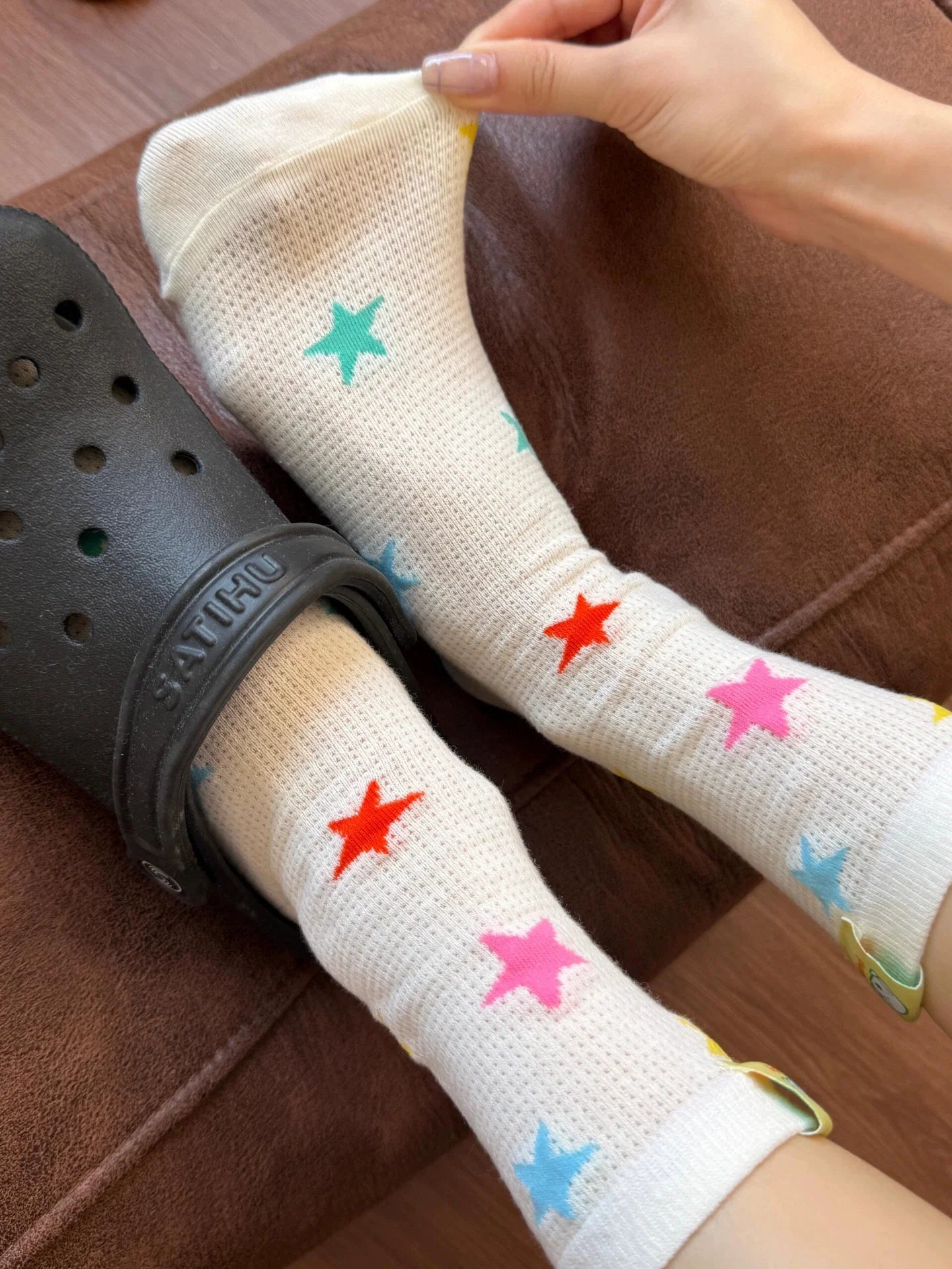 funky cotton socks