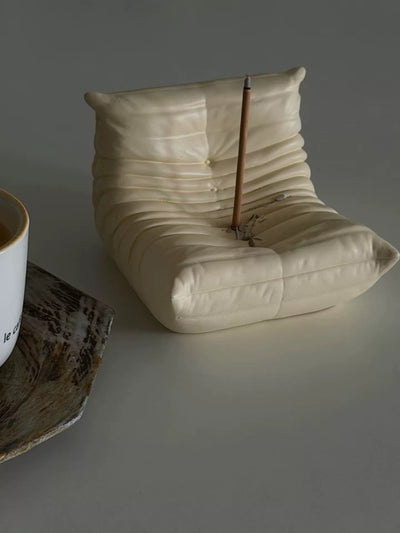 pleated sofa incense holder