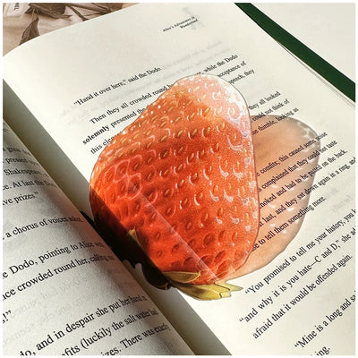 fruit acrylic bookmarks