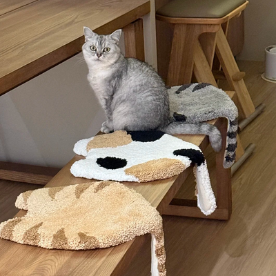 cat shaped chair cushion
