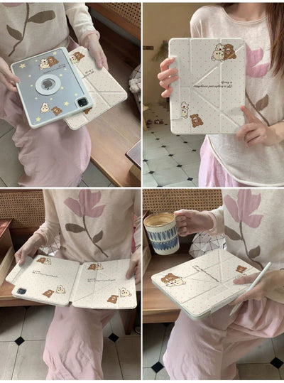 teddy bear ipad case