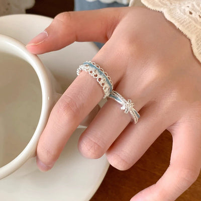 blue lace ring