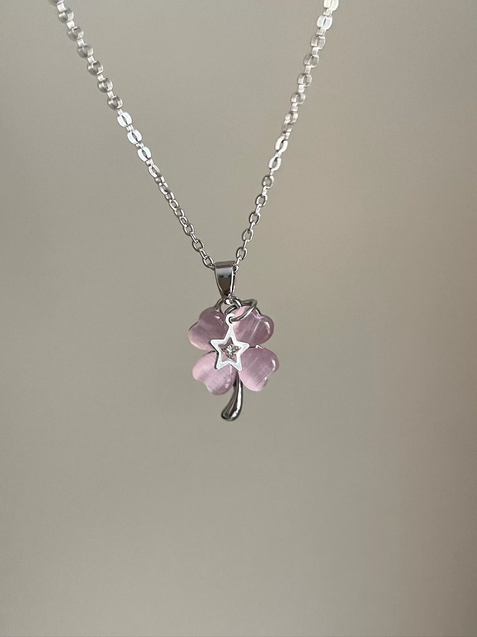 lucky clover necklace 🍀