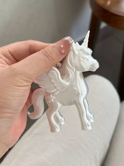 unicorn keychain