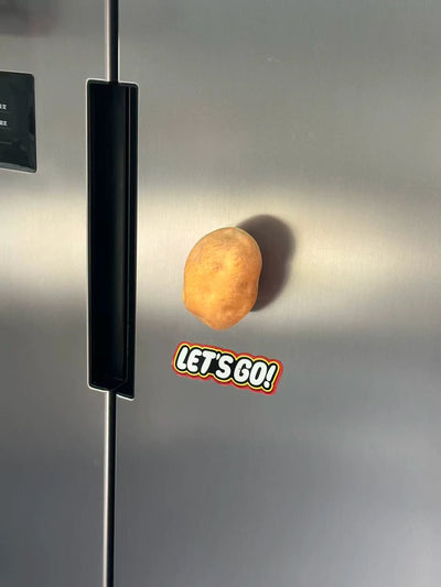 tomato and veggies fridge magnet