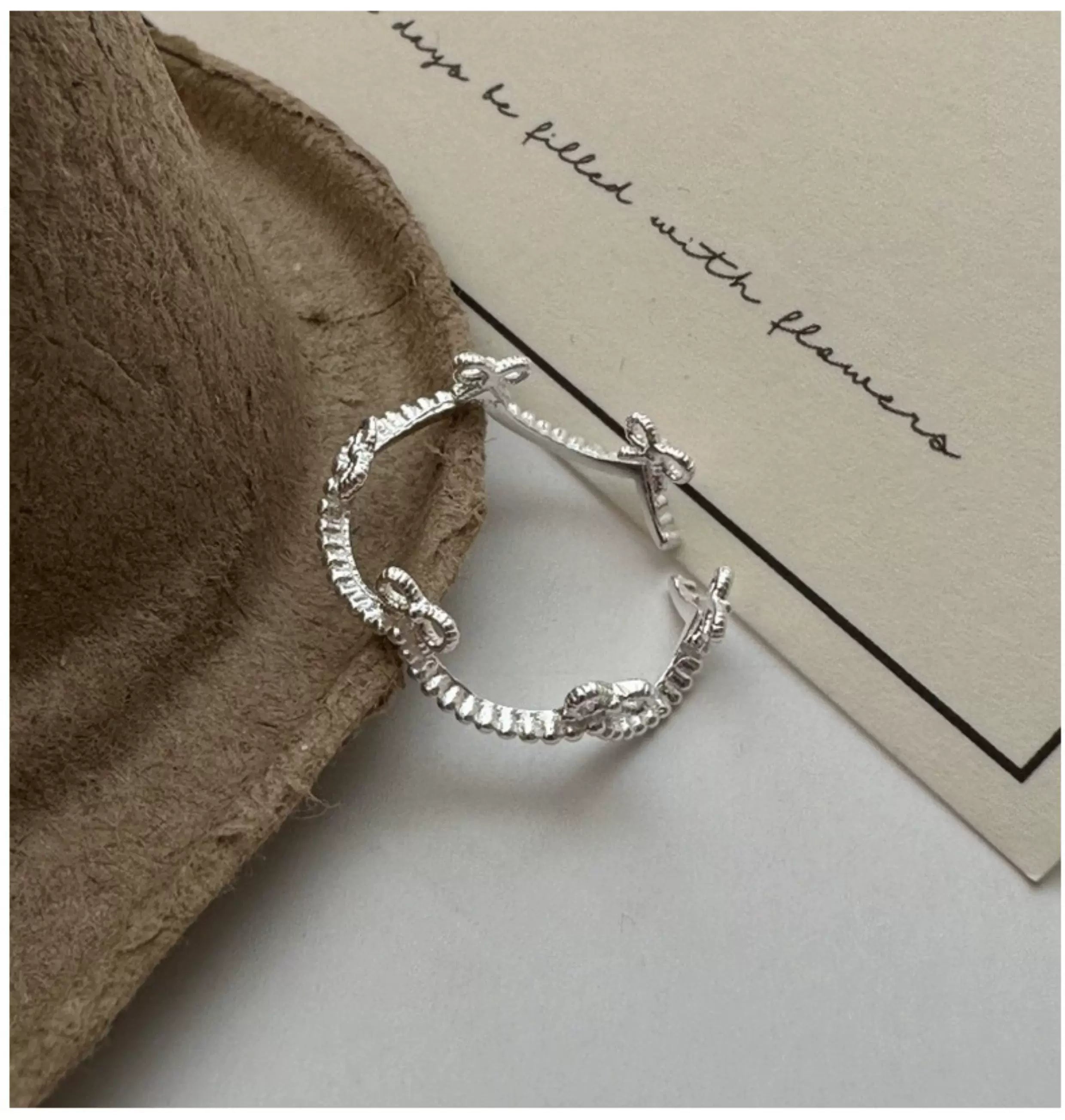 silver crown ring
