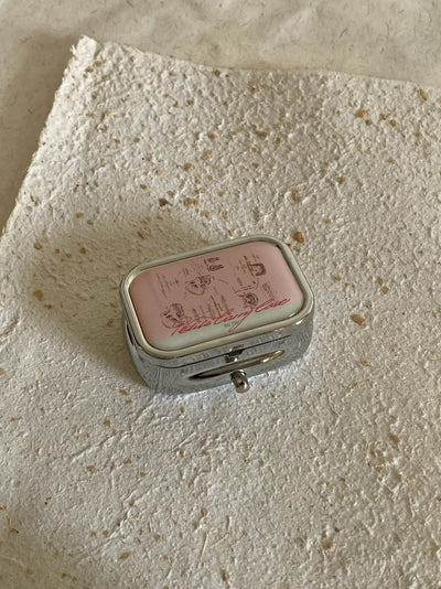 vintage trinket tin box
