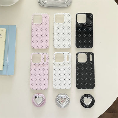 Polka heart case