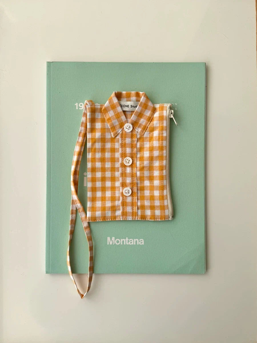 button up shirt pouch bag