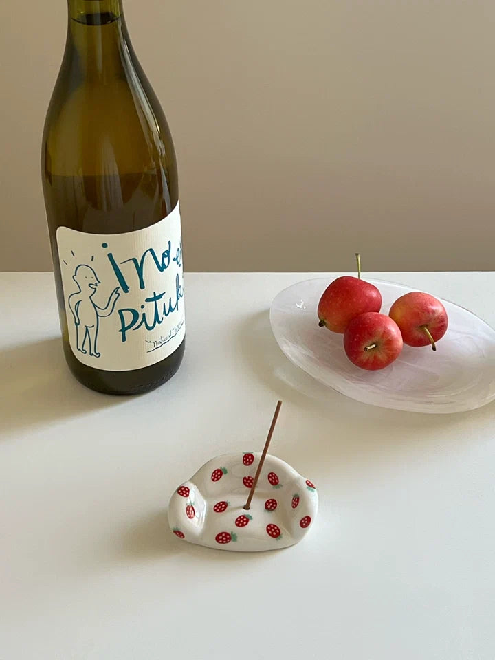 strawberry couch incense burner