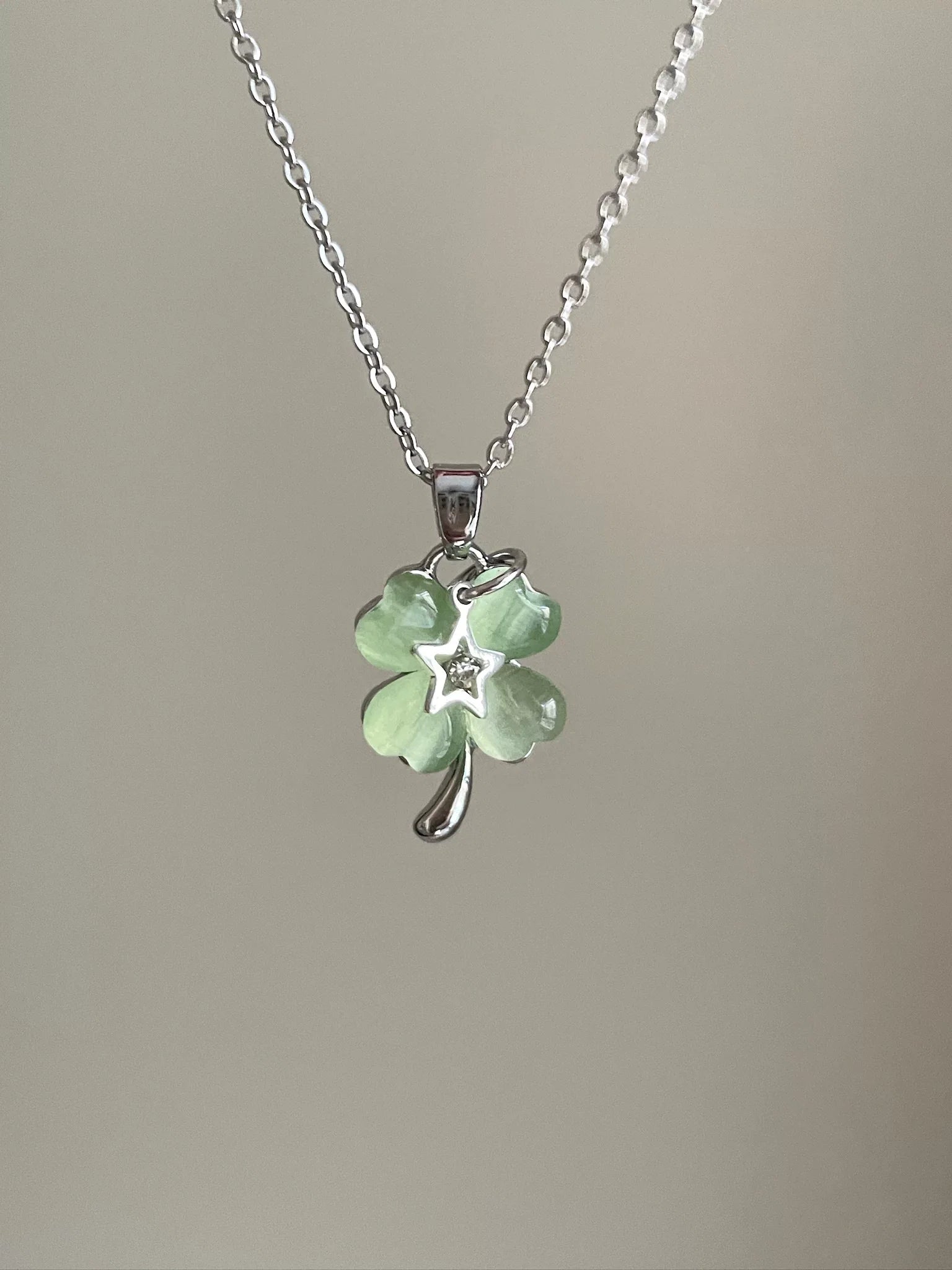 lucky clover necklace 🍀