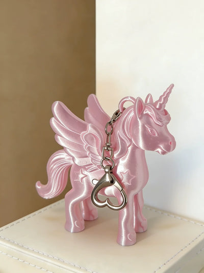 unicorn keychain