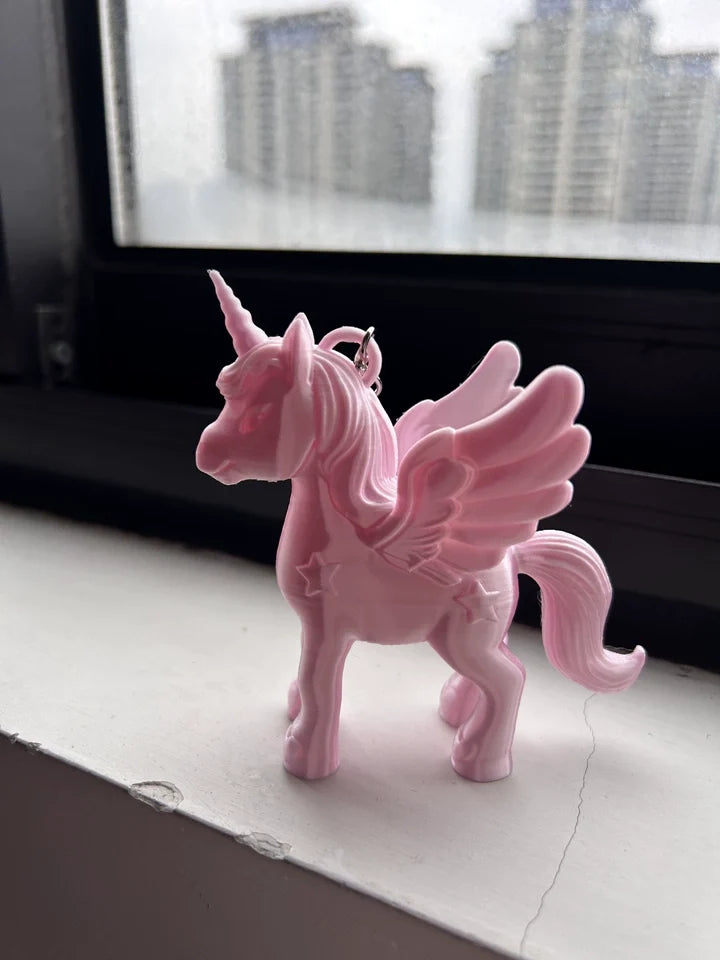 unicorn keychain