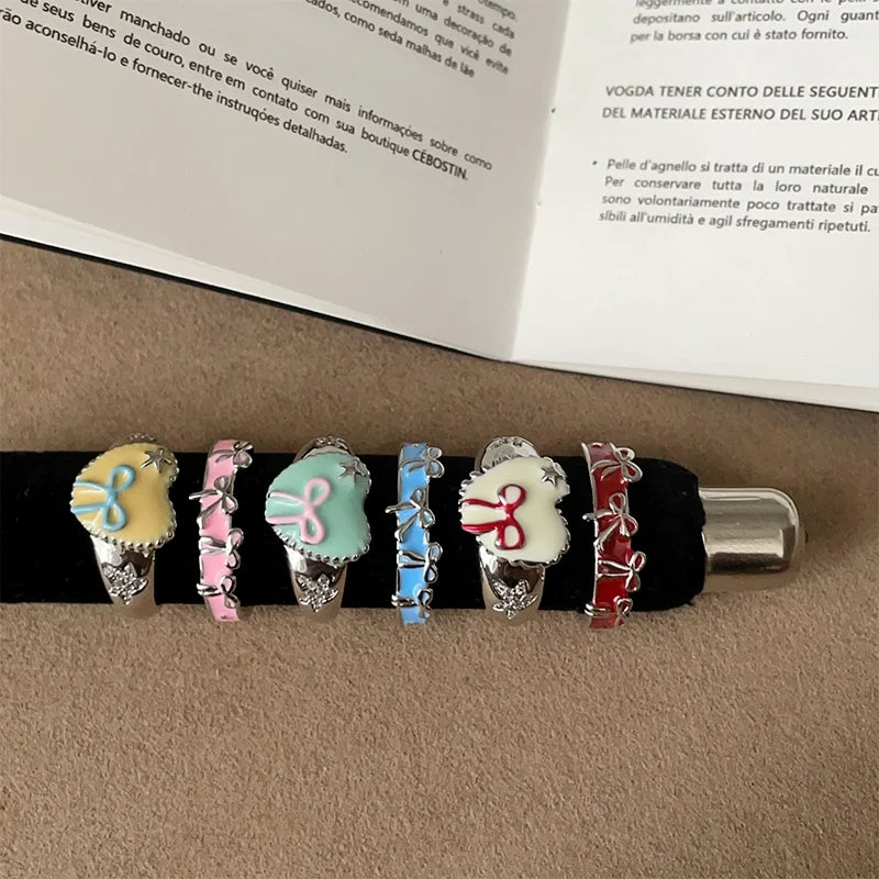 loving ribbon rings