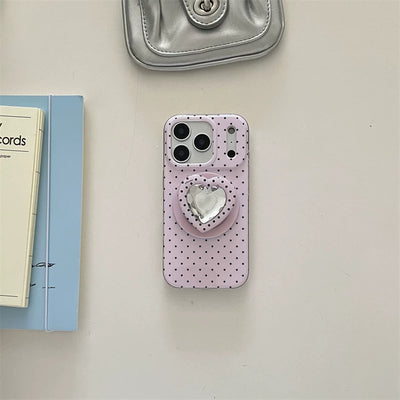 Polka heart case