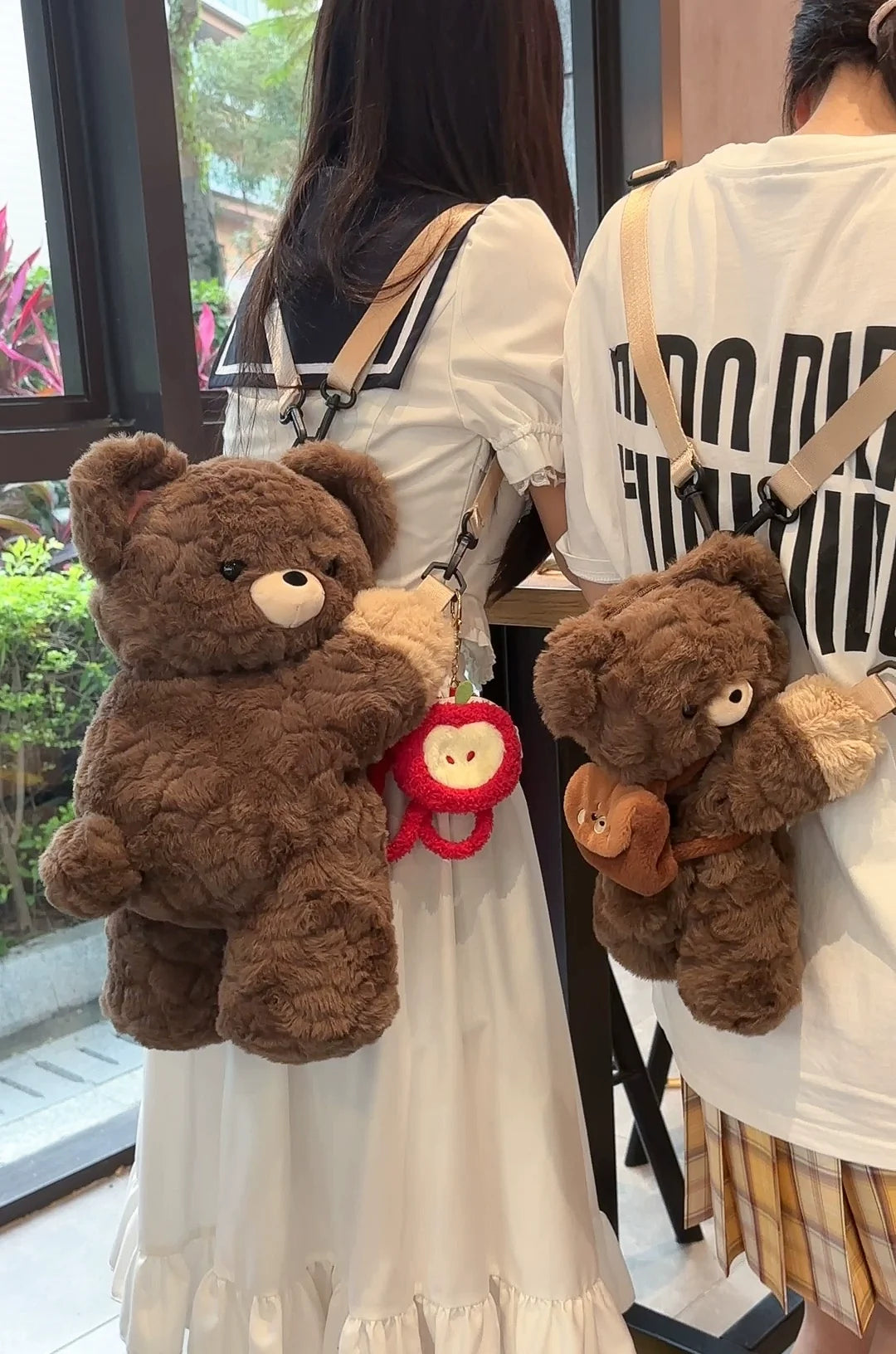 teddy bear cuddles bag
