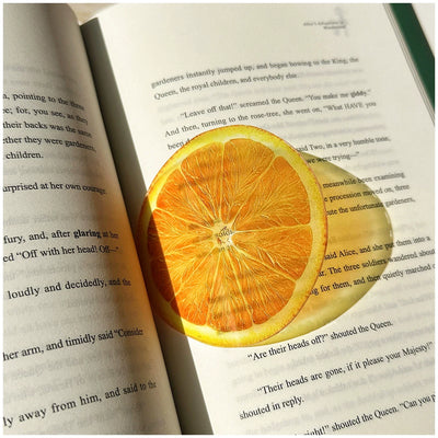 fruit acrylic bookmarks