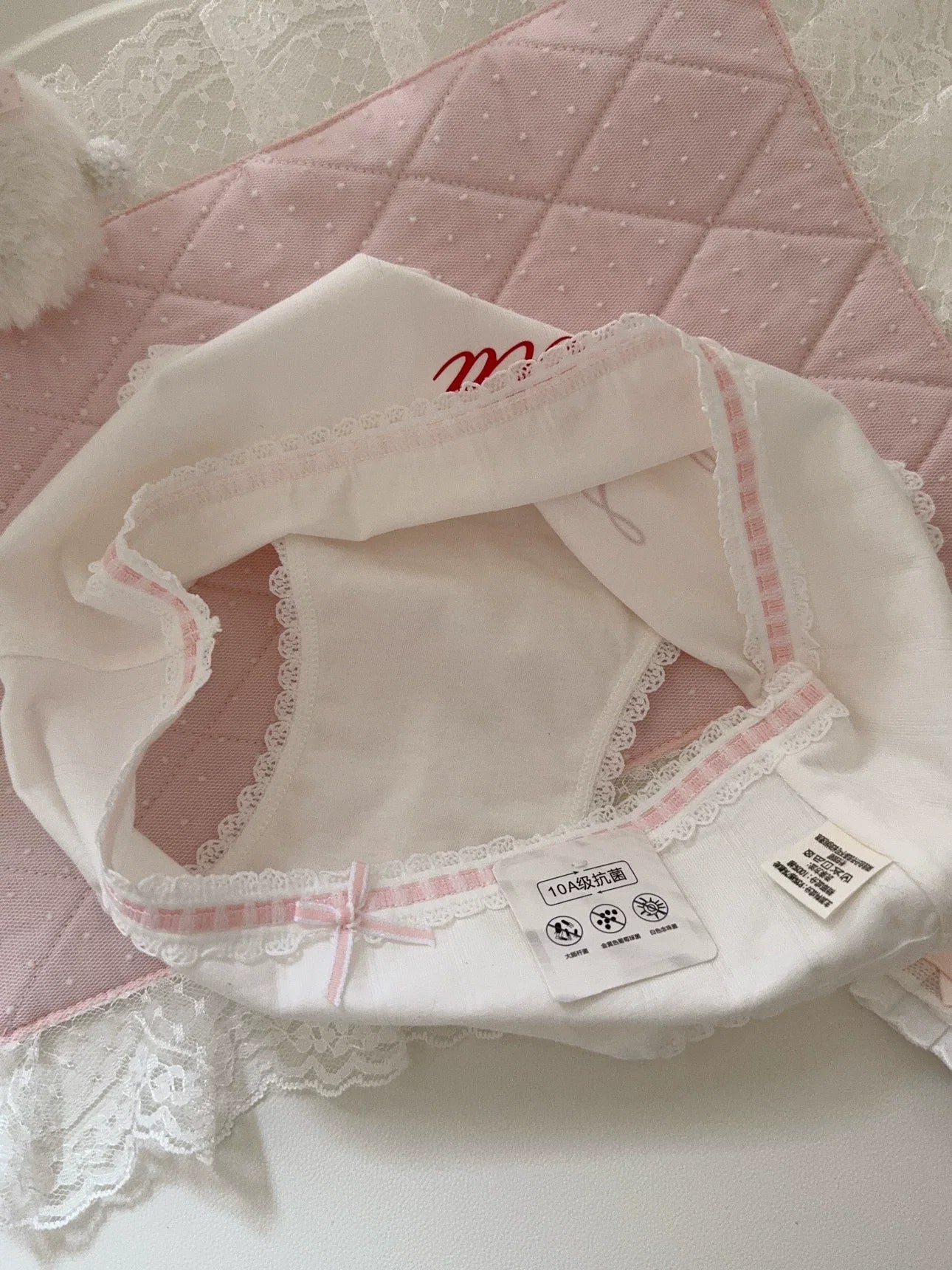 lolita floral brief panty