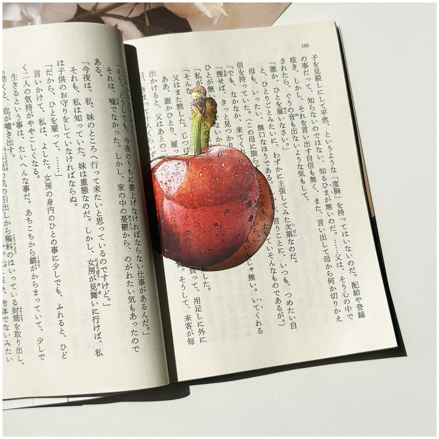 fruit acrylic bookmarks