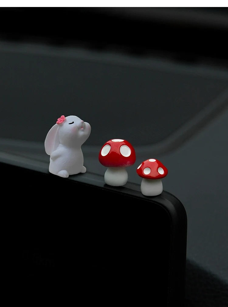 mini mushroom ornament
