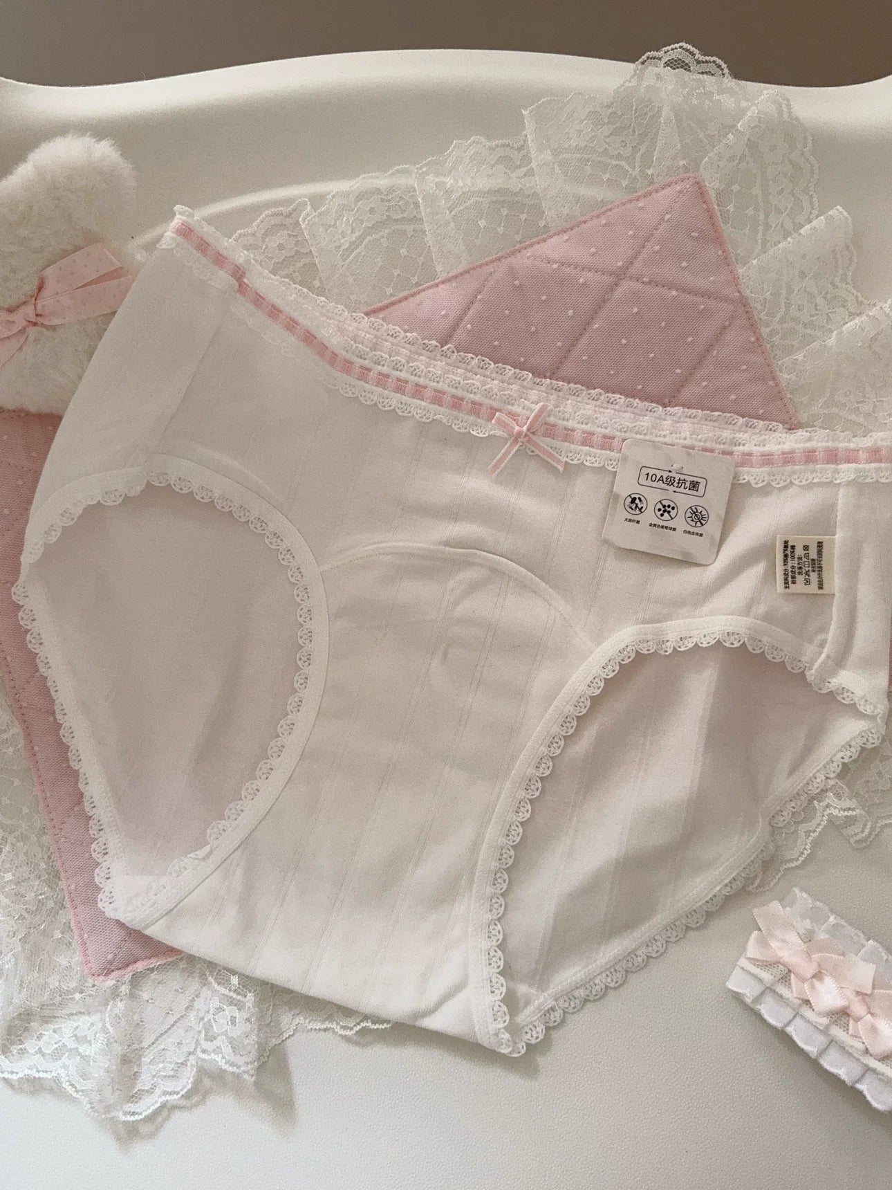 lolita floral brief panty