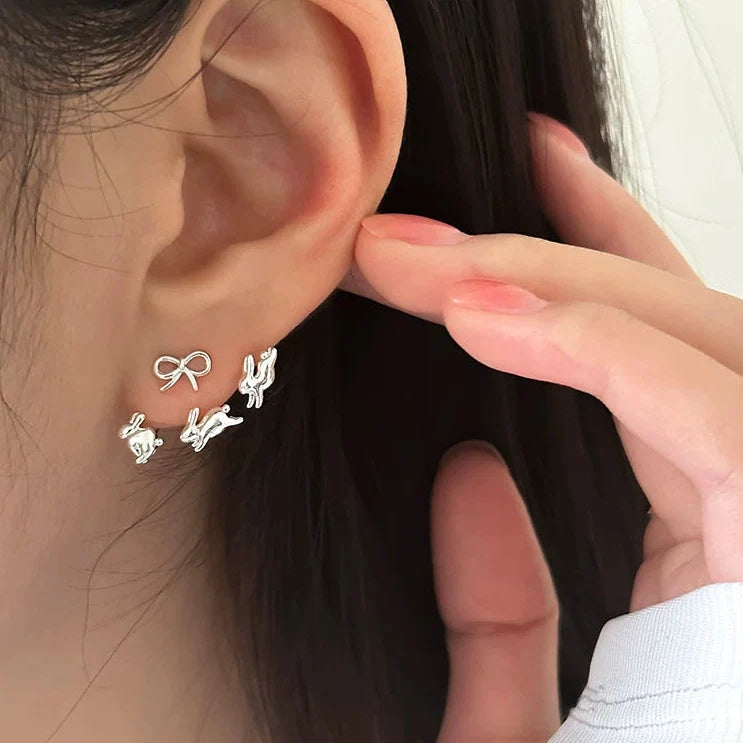bunny earrings