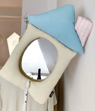puffer little house mirror