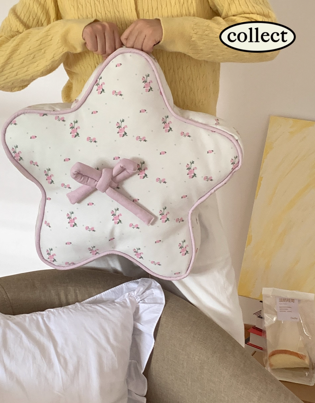 lucky charm cushion