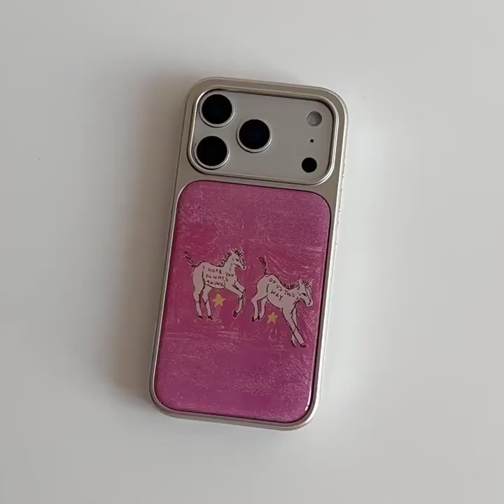 Load video: Pink pony case
